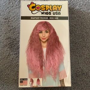 Brand new pink cosplay wigs USA pink wig